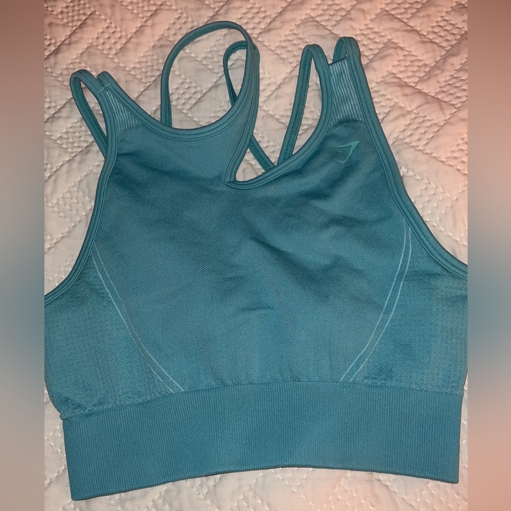 Barely worn gym shark sports bra